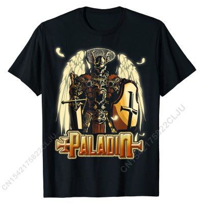 Paladin Knight Awesome Roleplaying Cosplay RPG Gamer T-Shirt Cotton Top T-shirts For Men Cal Tops T Shirt Fashionable Custom