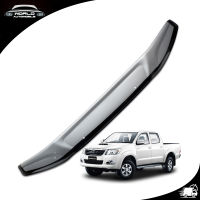 Bug Guard สี Silver Hilux Vigo Champ Toyota 2, 4 ประตู ปี2011-2015 ขนาด 147x15x7 มีบริการเก็บเงินปลายทาง