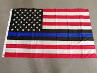 johnin 90x150cm thin blue line police lives us usa american Flag
