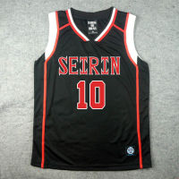 New Kurokos basketkuroko เป็น basuke II Kagami Taiga seirin blackred COSPLAY JERSEY No. ชุดกีฬา10ชุด