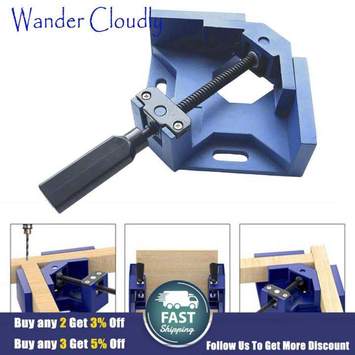 Wander Cloudly Corner Clamp with Adjustable Swing Jaw, 90 Degree Right