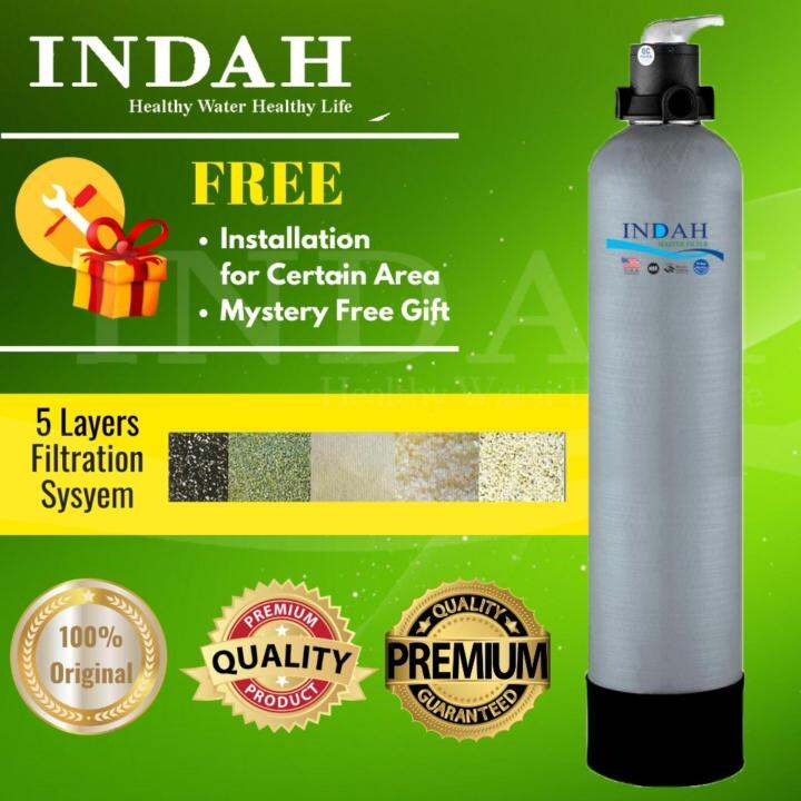 INDAH Master FRP Fiberglass Outdoor Water Filter Model IN1044 Lazada