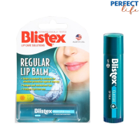 Blistex Regular Lip SPF15 ลิปบาล์มบำรุงริมฝีปาก ไม่มีสีและกลิ่น  from USA 4.25 g[PPFT]