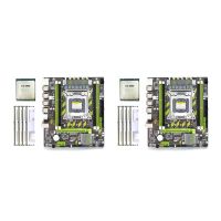 2X X79 Motherboard Set Xeon E5 2640 CPU E5-2640 with LGA2011 Combos 4Pcs x 4GB = 16GB Memory DDR3 RAM PC3 10600R 1333Mhz