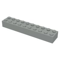 Lego part (ชิ้นส่วนเลโก้) No.3006 / 92538 Brick 2 x 10