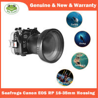 Seafrogs ที่อยู่อาศัยกันน้ำสำหรับ Canon EOS RP 16-35มิลลิเมตรกล้องที่อยู่อาศัยกันน้ำกรณี40เมตร130ft ถ่ายภาพใต้น้ำ