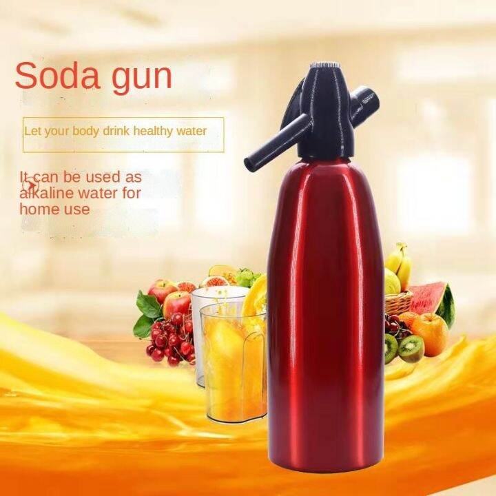 1L Soda Siphon CO2 Dispenser WATER Bubble Generator Cool Drink Cocktail