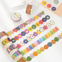 สติ๊กเกอร์ เทป Soft Chirp  เซ็ต 100 ชิ้น Sticker Masking Tape MT สติ๊กเกอร์ไดคัท by mimisplan