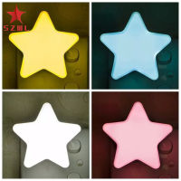 [ Ready Stock ] Induction Mini Star Shape Led sensor Control Night Light For Kids Bedroom Bedside Baby Sleep Light Low Power Consumption Bedside Lamp