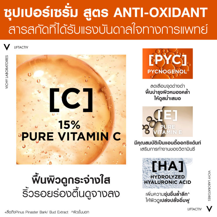 เซ็ทสุดคุ้ม-วิชี่-vichy-mineral-89-booster-serum-เซรั่มบำรุงผิวหน้าเพื่อผิวแข็งแรง-50มล-และ-liftactiv-vitamin-c-15-serum-เซรั่มวิตามินซี-ผิวดูกระจ่างใสมีออร่า-20