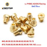 ZSDTRP 12pcs M5 Thread Replacement 30- 135 Carburetor Jets For Dellorto SHA PHBG Carb main Injector nozzle NC PHVA Pilot Jet