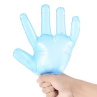 100/200/300pcs Disposable Blue Transparent Gloves Disposable Plastic Gloves for Food Industry Production Dropshipping