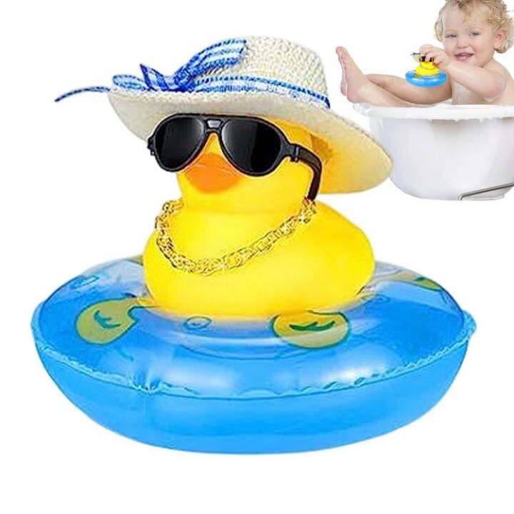 mini-rubber-ducks-suv-dashboard-yellow-rubber-duck-ducks-squeak-toy-with-mini-sun-hat-swim-ring-necklace-sunglasses-bedroom-decor-for-kid-room-child-room-trusted