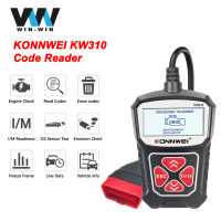 KONNWEI OBD2รถยนต์วินิจฉัยเครื่องมือสแกนยานยนต์ ODB2อ่านรหัสกับรัสเซีย OBD 2สแกนเนอร์เครื่องมืออัตโนมัติ PK ELM 327โวลต์1 5