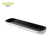 ecoco Bathroom Shelves Kitchen Organizer Wall Mounted Home Towel shelf Shampoo Rack With Towel Bar Storage Rack Bathroom