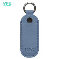 ?【Lowest price】YKS ที่ใส่พวงกุญแจ USB แฟลชไดรฟ์หนัง, เคสป้องกันฝาครอบหน่วยความจำ