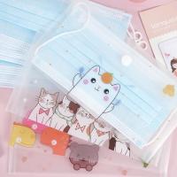 Transparent Stationery Storage Bag Zipper Pen Case Gift PVC Pencil Case File Folder Office Accessories