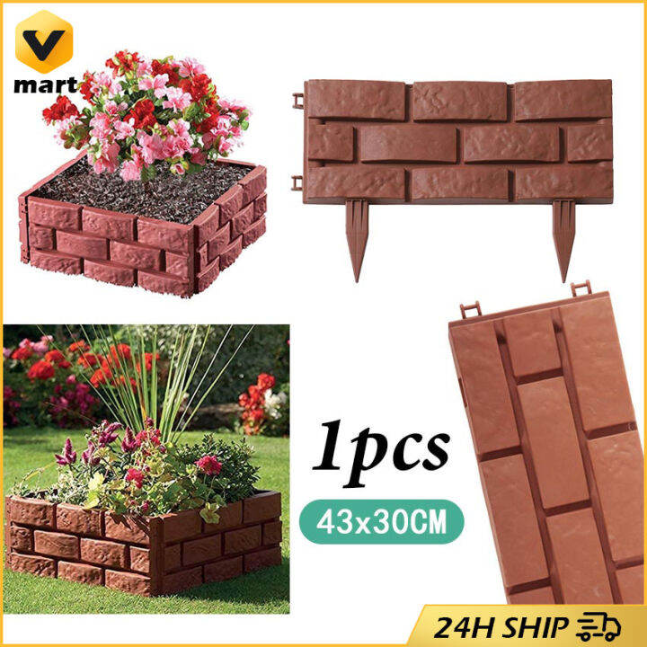 Garden Landscape Edging Borders Plastic Lawn Edging Plant Border ...