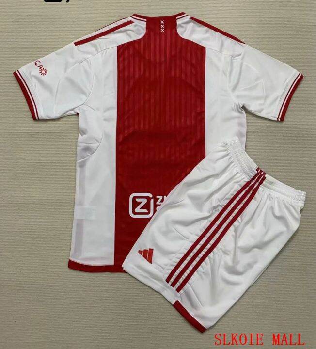 เสื้อเข้าบ้าน-ajax-23-24ชุดเจอร์ซี่ฟุตบอลคุณภาพแบบไทยสำหรับผู้ใหญ่และเด็ก