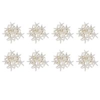 120 Pieces Creamy-White Pencil Finger Starfish for Wedding Decor, Home Decor and Craft Project