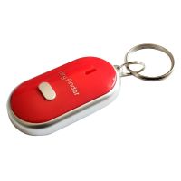 Mini Whistle Anti Lost KeyFinder Alarm Wallet Tracker สมาร์ทกระพริบ Beeping Remote Locator พวงกุญแจ Tracer Key Finder LED