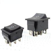 2PCS KCD4 Rocker Switch Power Switch ON-OFF-ON 3 Position 6 Pins 15A 250VAC/ 20A 125VAC