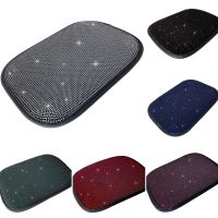 ที่หุ้มที่เท้าแขนในรถยนต์ {Automobile accessories},Bantal Alas คอนโซลกลางรถยนต์ประดับพลอยเทียมแวววาวอุปกรณ์เสริมภายในรถยนต์สำหรับผู้หญิงและเด็กผู้หญิง