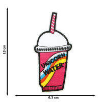 JPatch - แก้วน้ำ ยูนิคอร์น แฟนตาซี น้ำปั่น เครื่องดื่ม หลากสี สดใส สวยงาม ตัวรีดติดเสื้อ อาร์มรีด อาร์มปัก มีกาวในตัว การ์ตูนสุดน่ารัก งาน DIY Embroidered Iron/Sew on Patches