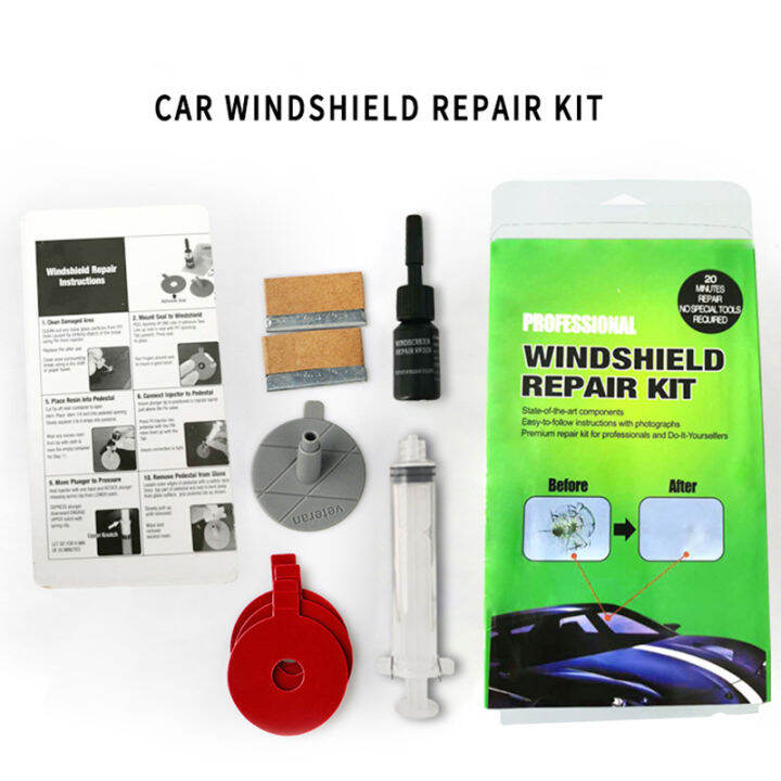 🛵 SUW DIY Car Windscreen Repair Kit Glass Windshield Restore Repairing
