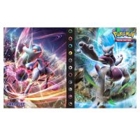 【CW】 Pokemon Game Cards Album Book 240Pcs Anime Card Collectors Holder Loaded List Capacity Binder Folder Pokemons Toys for gifts Kid