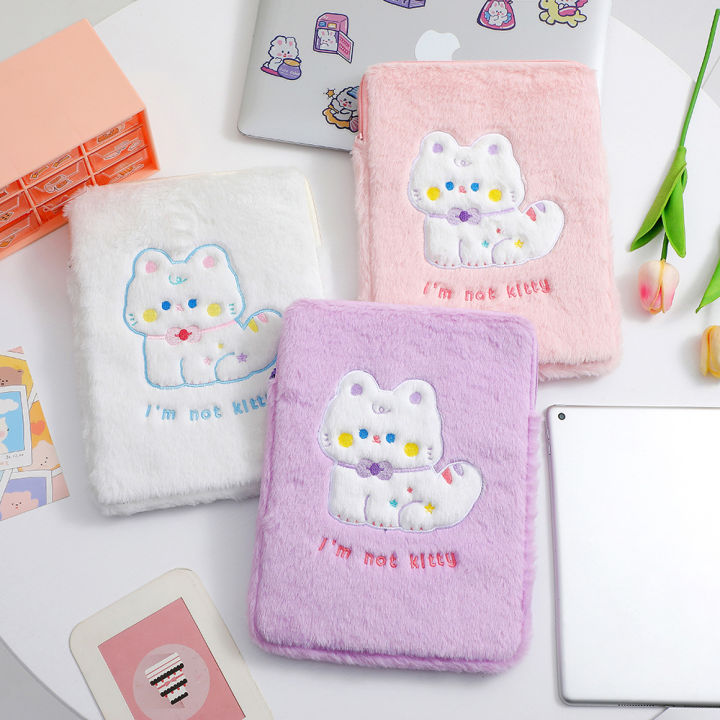 coolciothshop-กระเป๋าใส่ไอแพด-ลายน้องแมว-ขนฟู-นุ่มน่มipad-bag-ไอแพดเคสแล็ปท็อป-รองรับขนาด11-10-5-10-2-นิ้ว-ipadgen7-gen8-gen9-air4