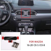 [Hot K] ที่จับโทรศัพท์มือถือรถสำหรับ CX-5 Mazda 2018 2017สำหรับ Mazda CX5 2017-2021 CX8อุปกรณ์เสริมขายึดนำทางทางอากาศ2017-2020