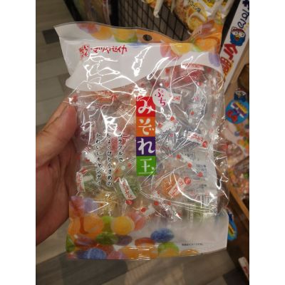 อาหารนำเข้า🌀 Japanese candy, various flavor, fruit flavor DK Matsuya Seika Petit Mizore Dama 130g