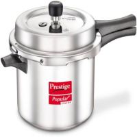 Prestige Popular Plus Svachh Aluminium Pressure Cooker , 1.5 Litre - Silver, Medium (10168)