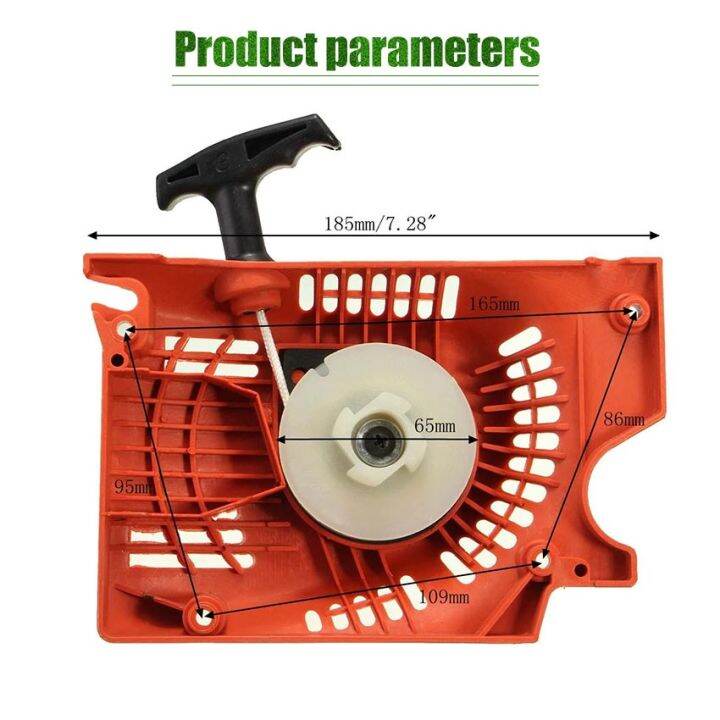 Démarreur à Rappel (pull Start) – Compatible Moteurs Predator 212cc, Honda GX160/GX200, Karts, Générateurs, Tondeuses