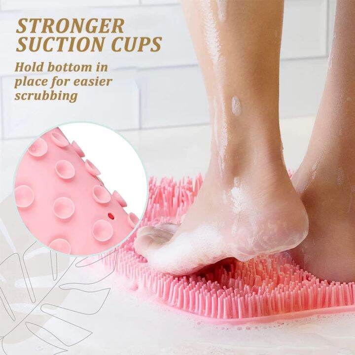 yf-exfoliating-shower-massage-scraper-bathroom-non-slip-bath-mat-back-brush-silicone-foot-wash-body-cleaning-bathing-accessories