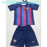 ℗⊙♕ Newest 2223 2122 Barcelona Kids jersey Set Home Away 3rd Child Football Jersey With Pants Suit Set M