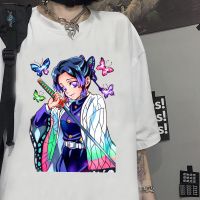 Anime Demon Slayer เสื้อยืด Kimetsu ไม่มี Yaiba Cool Inosuke Hashibira มังงะ Harajuku Unisex ฤดูร้อนขนาดใหญ่สั้นแขน T เสื้อS-5XL เสื้อยืดคอตตอนลำลอง