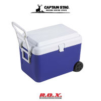 CAPTAIN STAG REGARD WHEEL COOLER BOX 48L กระติก กระติกเก็บความเย็น กระติกความเย็นพกพา ถังน้ำแคมป์ปิ้ง