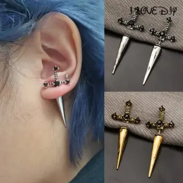 Gothic Sword Earrings