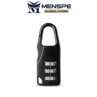 MENSPE รหัสล็อคกระเป๋าเดินทางกระเป๋าเดินทาง Anti-Theft รหัสผ่านความปลอดภัย Draw-Bar กล่องหลักรหัสหมายเลข Dial รหัสล็อคกุญแจล็อครหัสผ่านล็อค Anti-Rusting ล็อคกันน้ำ