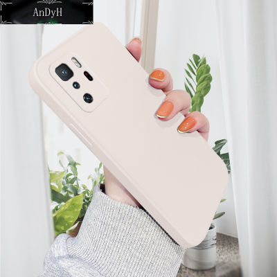 AnDyH Casing Case For Xiaomi Poco X3 GT Case Soft Silicone Full Cover Camera Protection Shockproof Rubber Cases