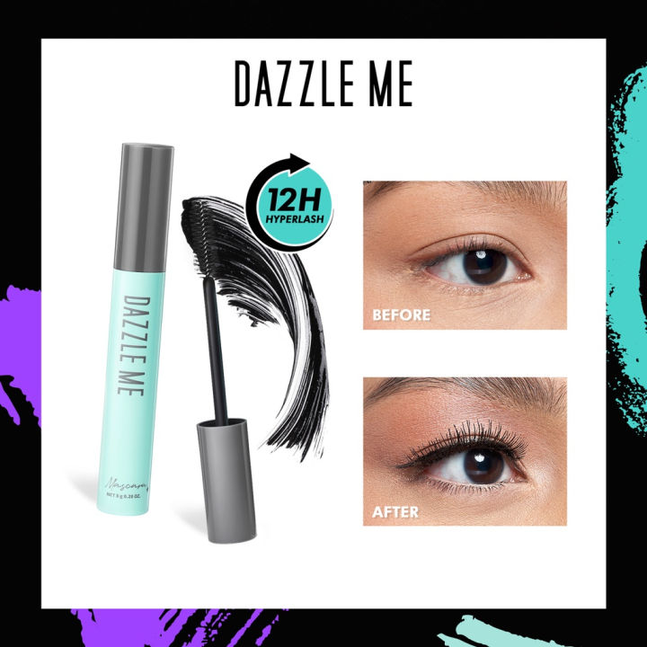 dazzle-me-holy-moly-volume-mascara-8g-05481-โฮลี่-โมลี่-มาสคาร่าปัดขนตางอน-สีดำไม่เลอะ-ติดทน