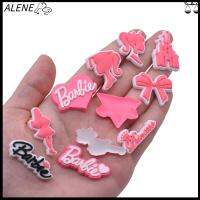 ALENE 20Pcs การ์ตูนอะนิเมะ เครื่องประดับตุ๊กตาบาร์บี้ DIY ตุ๊กตา3D คาวาอิ แพทช์พวงกุญแจต่างหูกิ๊บ ของใหม่ พีวีซีพีวีซี ตกแต่งเคสโทรศัพท์ ของขวัญของเล่นของเล่น