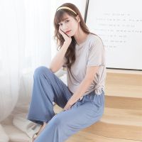 BEHAUL Modal Women Sleepwear Women Pyjamas Women Nightwear Baju Tidur Wanita Baju Tido Perempuan Lounge Wear 莫代尔女睡衣女睡衣套装