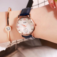 2021GEDI Elegant Women Quartz Watches Leather Strap Womens Watch Fashion Business Woman Female Watch Waterproof Clock reloj mujer