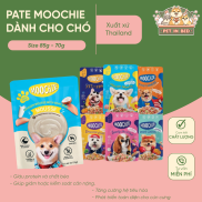 Moochie 70-80g Pate MOOCHIE cho chó thơm ngon đầy đủ 8 vị Thái Lan