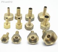 Brass Hose Fitting 6mm 8mm 10mm 12mm Barb Tail 1/8 1/4 1/2 3/8 BSP Female Thread Copper Connector Joint Coupler Adapter