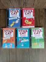 หนังสือชุด Stick Cat (ชุด 5 เล่ม) วรรณกรรมเด็ก ภาษาอังกฤษ novel แนวตลกขบขัน สนุกสนาน