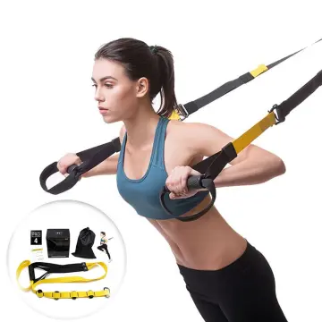 TRX Workout Straps Suspension Trainer Kit Bodyweight Fitness P3-3